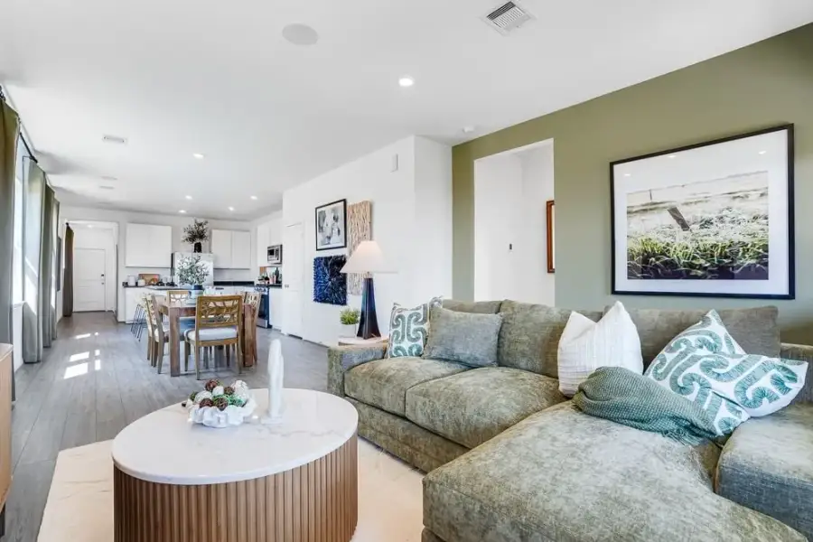 Furnished interior view inside a new home in Trillium, Richmond (Image 11).