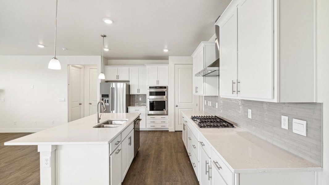 Furnished interior view inside a new home in Vantage, Berthoud (Image 6). Furnished interior view inside a new home in Vantage, Berthoud (Image 6).