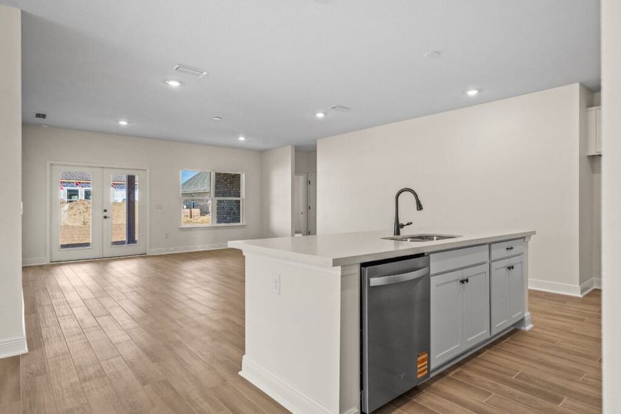 Furnished interior view inside a new home in Natureview, Freeport (Image 8).