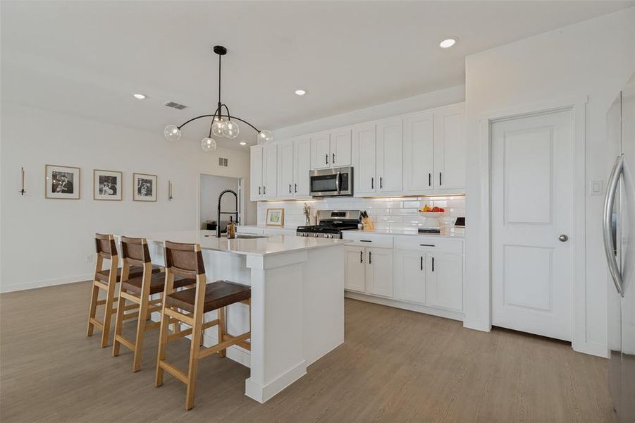 Furnished interior view inside a new home in Legacy Hills, Celina (Image 17).