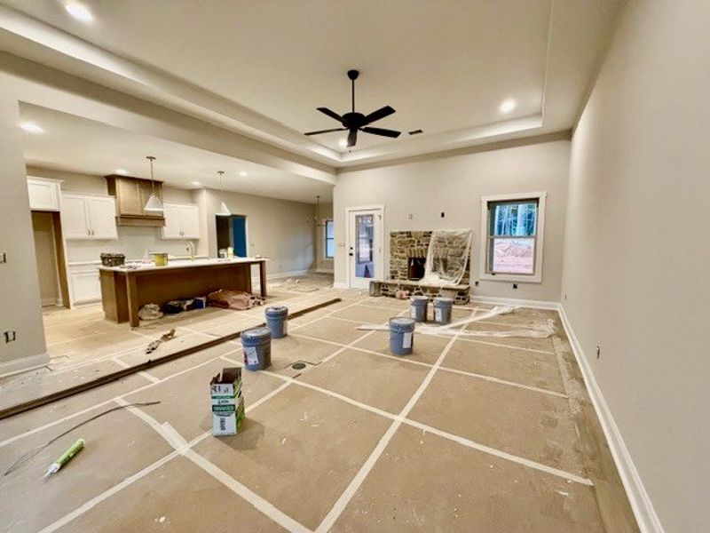 In-progress construction of a new home in Lakefield, Palmetto, GA (Image 8).