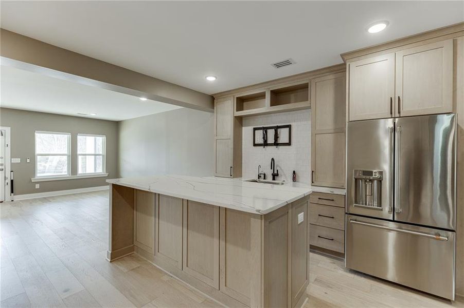 Furnished interior view inside a new home in The Retreat at Sterling on the Lake 48', Flowery Branch (Image 14).