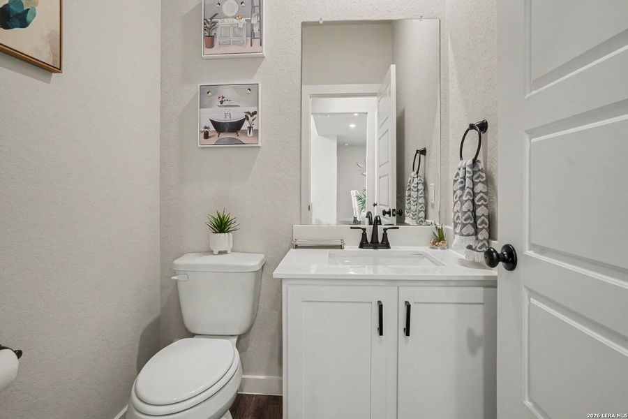 Furnished interior view inside a new home in , San Antonio (Image 27). Furnished interior view inside a new home in , San Antonio (Image 27).