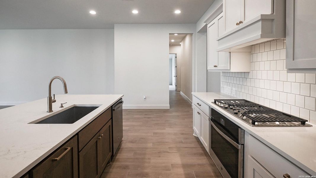 Furnished interior view inside a new home in Veramendi, New Braunfels (Image 6).