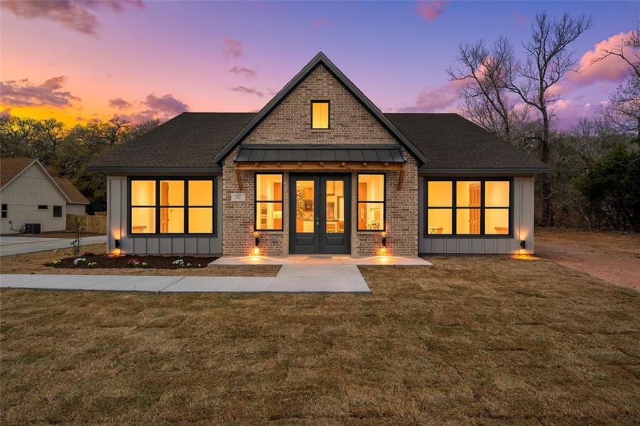 Front exterior of a new home in , Waco, TX, highlighting curb appeal (Image 24).