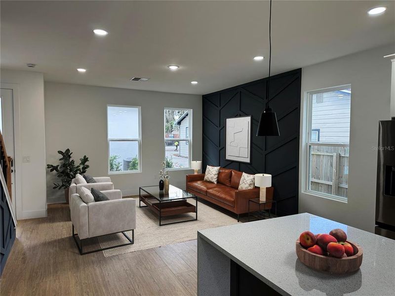 Furnished interior view inside a new home in , Orlando (Image 7).