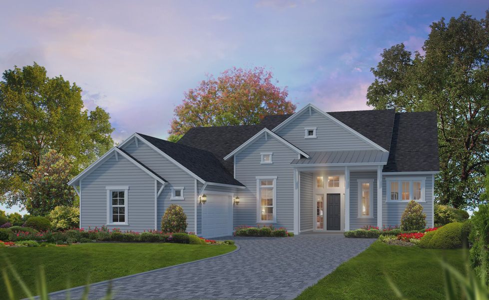 Representative exterior photo of a completed home built from the Ava by ICI Homes in Mosaic, Daytona Beach, FL (Image 5).