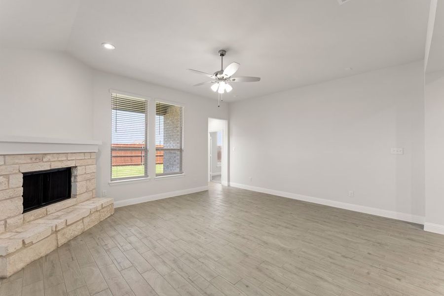 Representative exterior photo of a completed home built from the Canterbury by Impression Homes in Mercer Meadows, Royse City, TX (Image 9). Representative exterior photo of a completed home built from the Canterbury by Impression Homes in Mercer Meadows, Royse City, TX (Image 9).