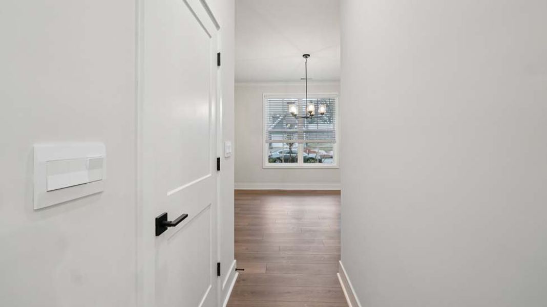 Spacious, unfurnished interior of a new home in Oak Grove Hill, Huntersville (Image 19). Spacious, unfurnished interior of a new home in Oak Grove Hill, Huntersville (Image 19).