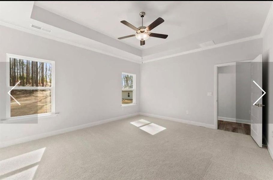 Spacious, unfurnished interior of a new home in The Fields of Walnut Creek, Pendergrass (Image 20).