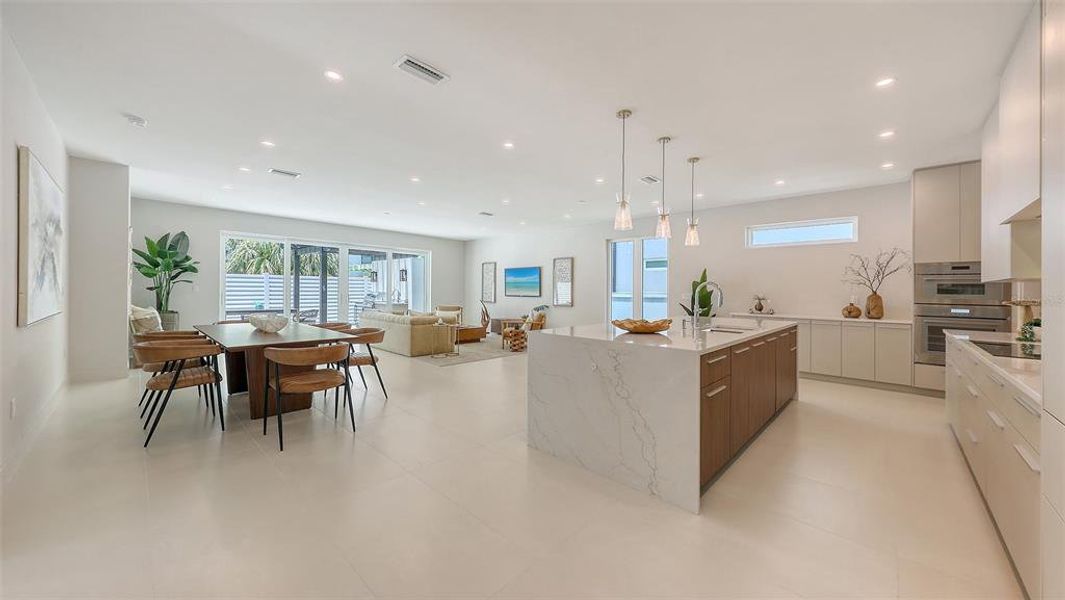 Furnished interior view inside a new home in , Sarasota (Image 7).