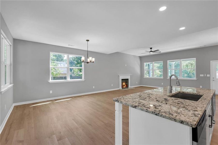 Spacious, unfurnished interior of a new home in , Covington (Image 26).