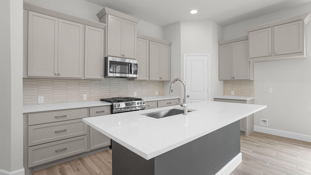 Furnished interior view inside a new home in Wildtree, Magnolia (Image 7).