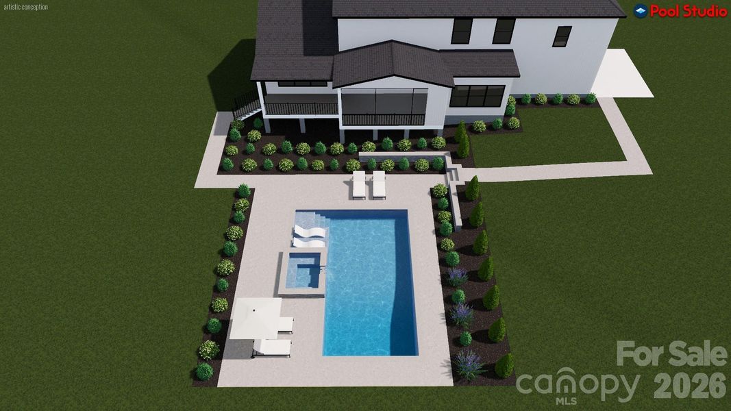 Room for a pool! Room for a pool!