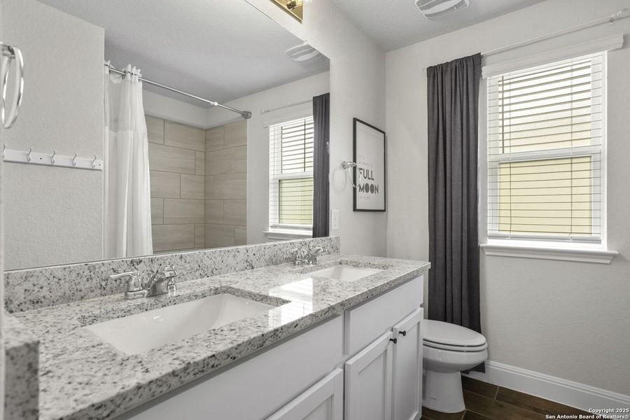 Furnished interior view inside a new home in Canyon View, San Antonio (Image 16). Furnished interior view inside a new home in Canyon View, San Antonio (Image 16).