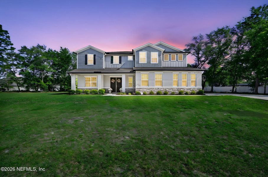 Front exterior of a new home in , Middleburg, FL, highlighting curb appeal (Image 30).