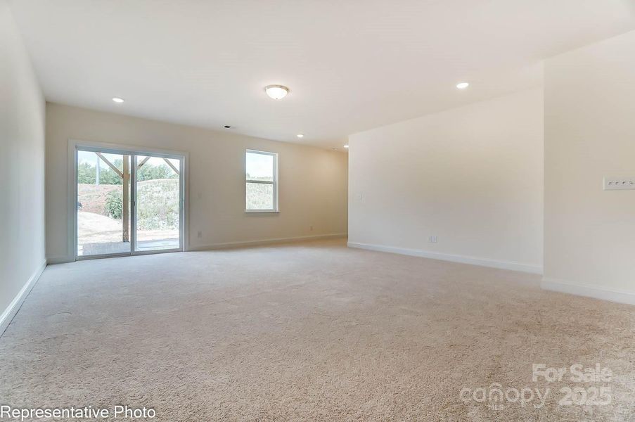 Spacious, unfurnished interior of a new home in The Meadows at Laurelbrook, Sherrills Ford (Image 33). Spacious, unfurnished interior of a new home in The Meadows at Laurelbrook, Sherrills Ford (Image 33).