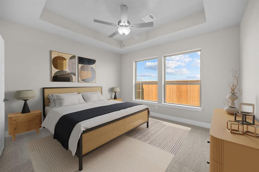 Furnished interior view inside a new home in Creekshaw – Gardens, Royse City (Image 5). Furnished interior view inside a new home in Creekshaw – Gardens, Royse City (Image 5).