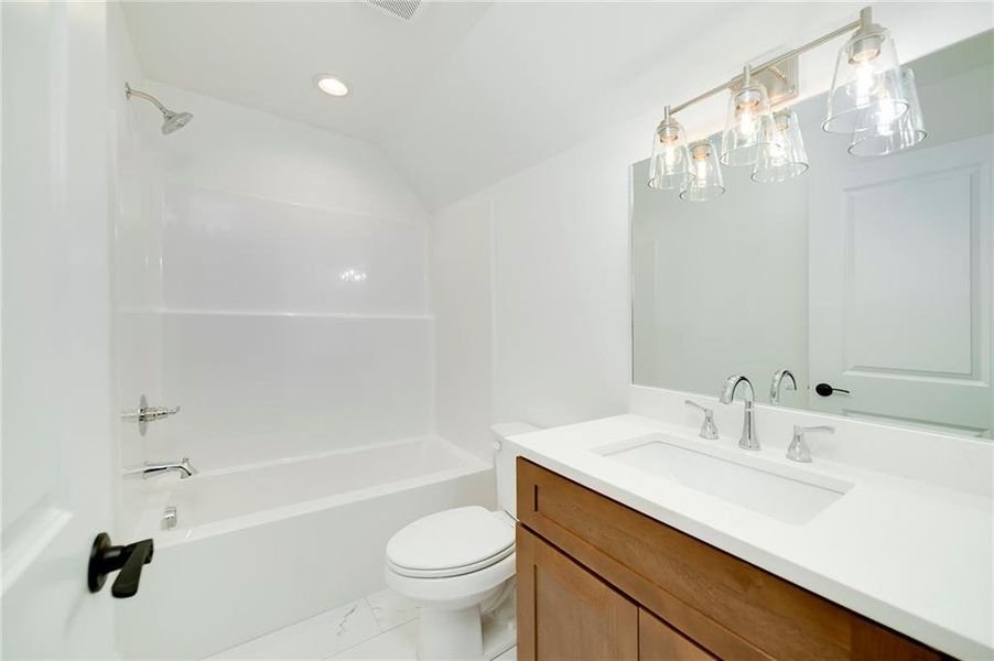 Furnished interior view inside a new home in , Cumming (Image 12).