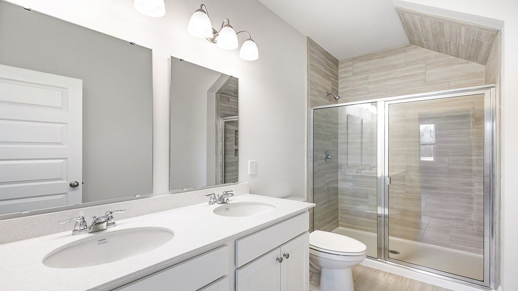 Furnished interior view inside a new home in Rivers Reach, Yemassee (Image 7).