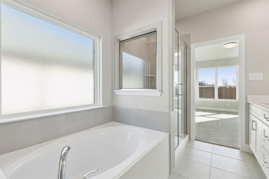 Furnished interior view inside a new home in Sicily, Princeton (Image 9).