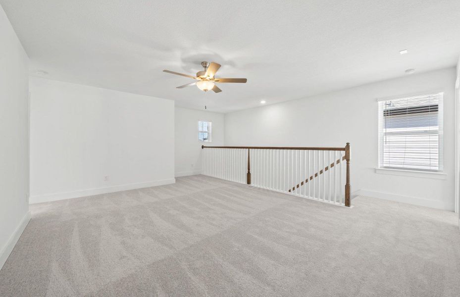 Spacious, unfurnished interior of a new home in Crosswinds, Kyle (Image 16). Spacious, unfurnished interior of a new home in Crosswinds, Kyle (Image 16).