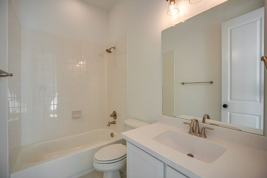 Plan 1145 Secondary Bathroom Representative Image