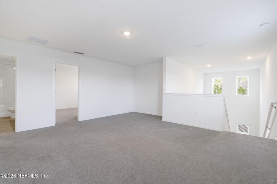 Spacious, unfurnished interior of a new home in Cypress Meadows - Classic Series, Jacksonville (Image 27). Spacious, unfurnished interior of a new home in Cypress Meadows - Classic Series, Jacksonville (Image 27).