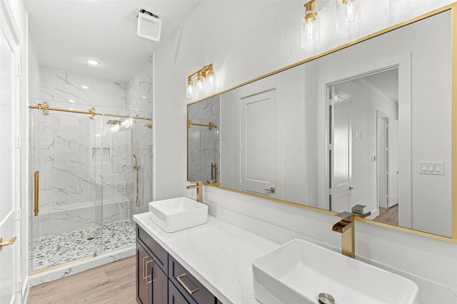 Furnished interior view inside a new home in , Houston (Image 8). Furnished interior view inside a new home in , Houston (Image 8).
