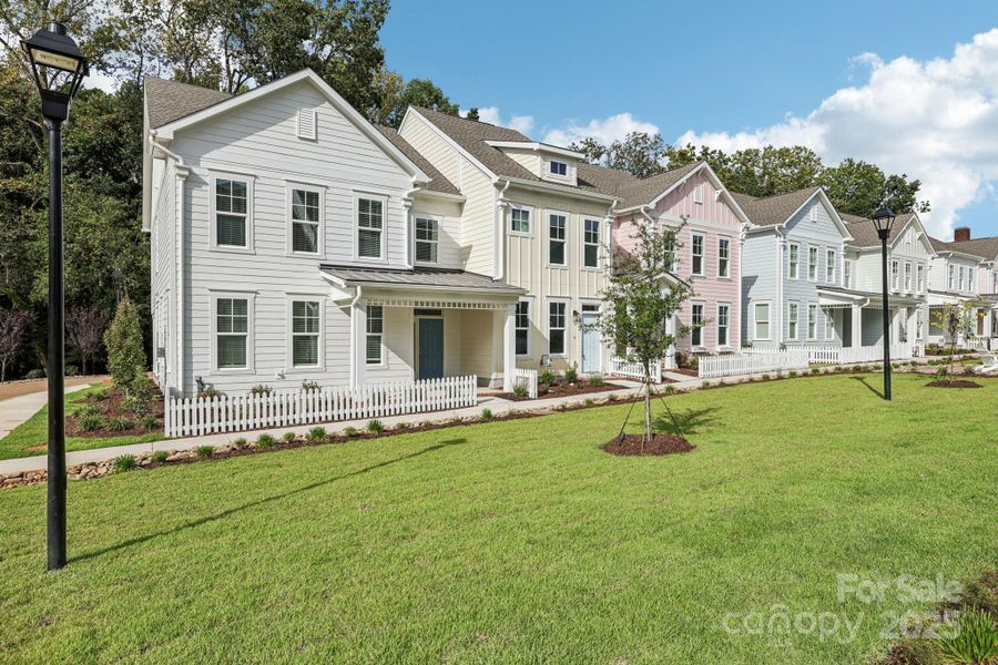 Exterior details and patio area of a home in , Huntersville (Image 16).
