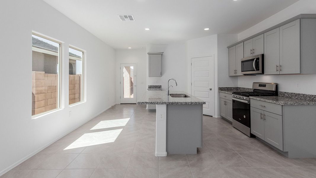 Furnished interior view inside a new home in Blackhawk, Tucson (Image 8).