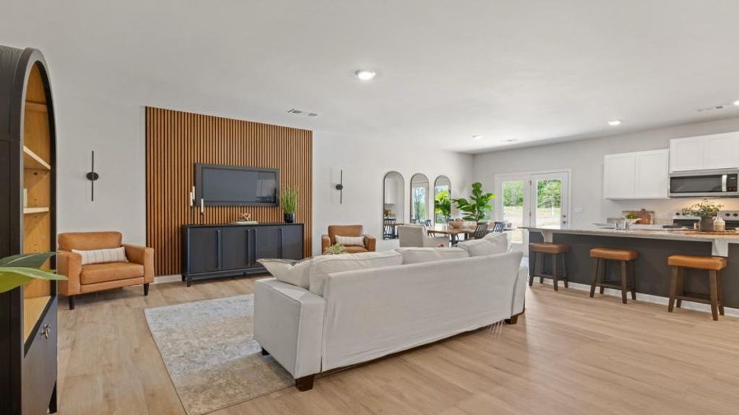 Furnished interior view inside a new home in Rolling Meadows, Jasper (Image 57).