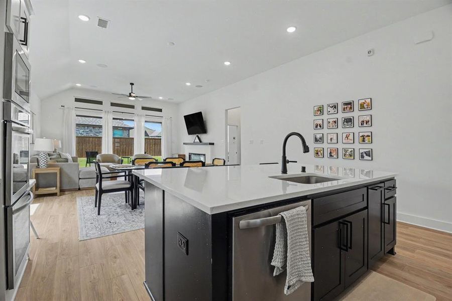 Furnished interior view inside a new home in , Forney (Image 19).