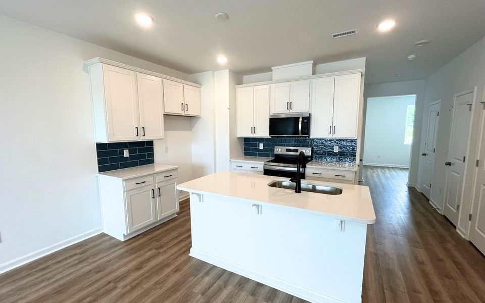 Furnished interior view inside a new home in Wendell Falls, Wendell (Image 3).