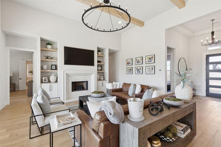 Furnished interior view inside a new home in , Gunter (Image 34). Furnished interior view inside a new home in , Gunter (Image 34).