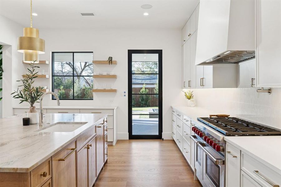 Furnished interior view inside a new home in , Dallas (Image 14).