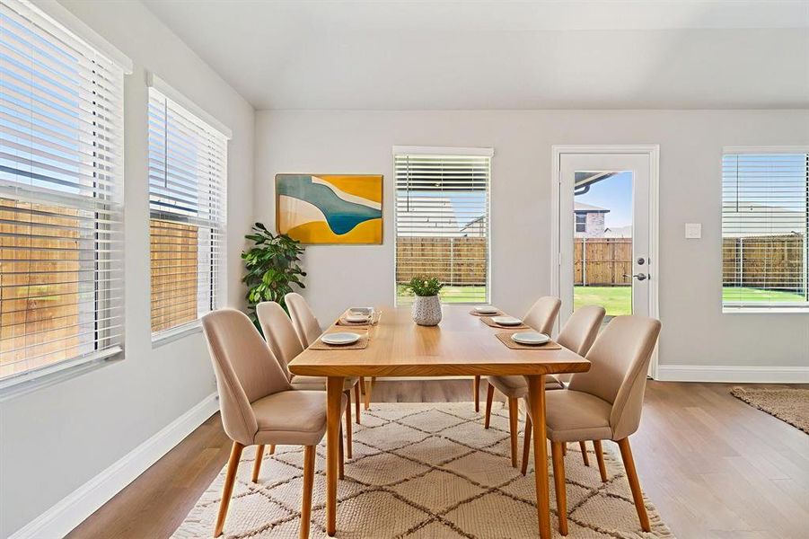 Photo is not of the actual home, but is an inspirational photo of builder’s model home and may depict options, furnishings, and/or decorator features that are not included.