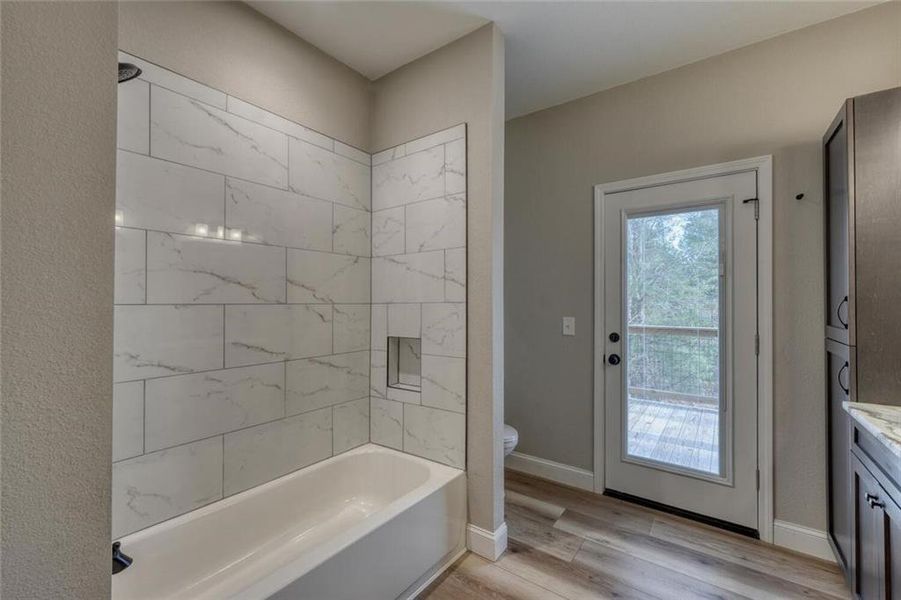 Furnished interior view inside a new home in , Blairsville (Image 14).