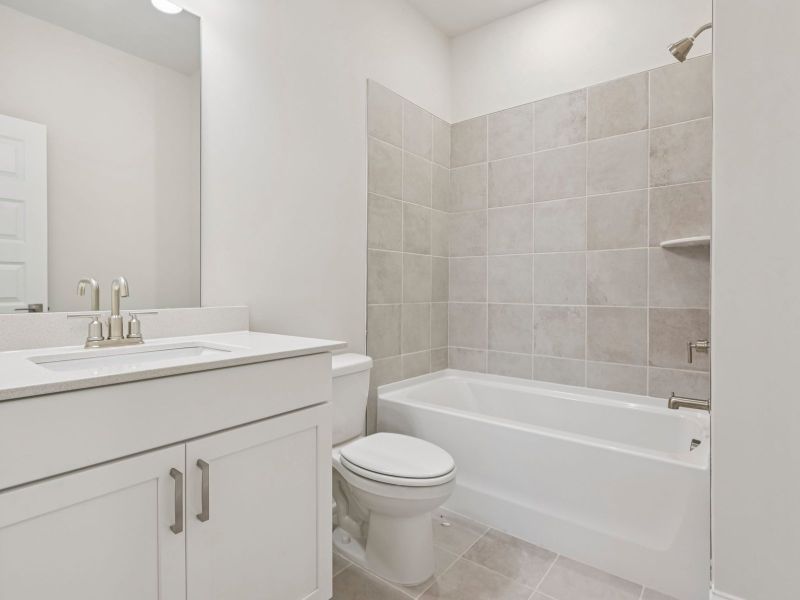 Furnished interior view inside a new home in Hemingway - Reserve Series, Cumming (Image 9).