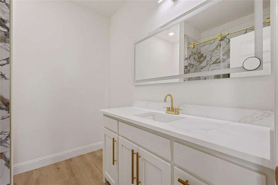 Furnished interior view inside a new home in , Fort Worth (Image 11).