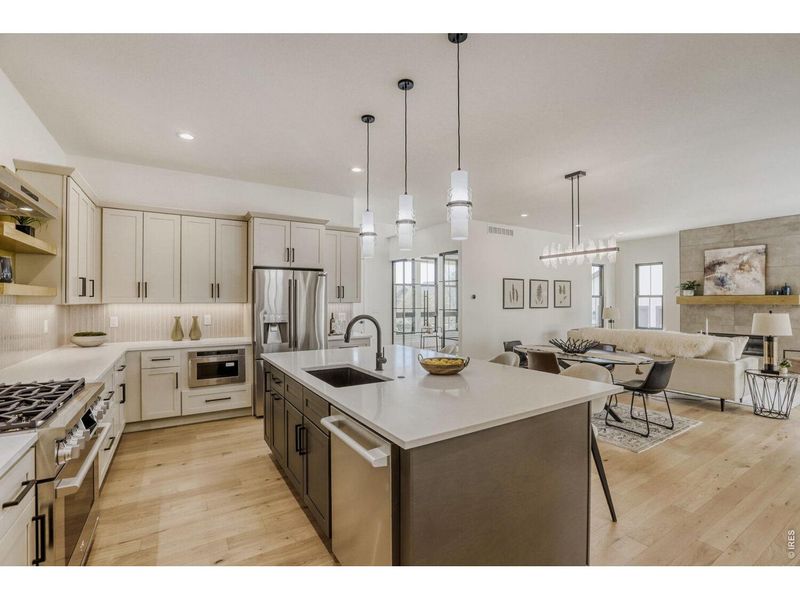 Furnished interior view inside a new home in , Loveland (Image 12).
