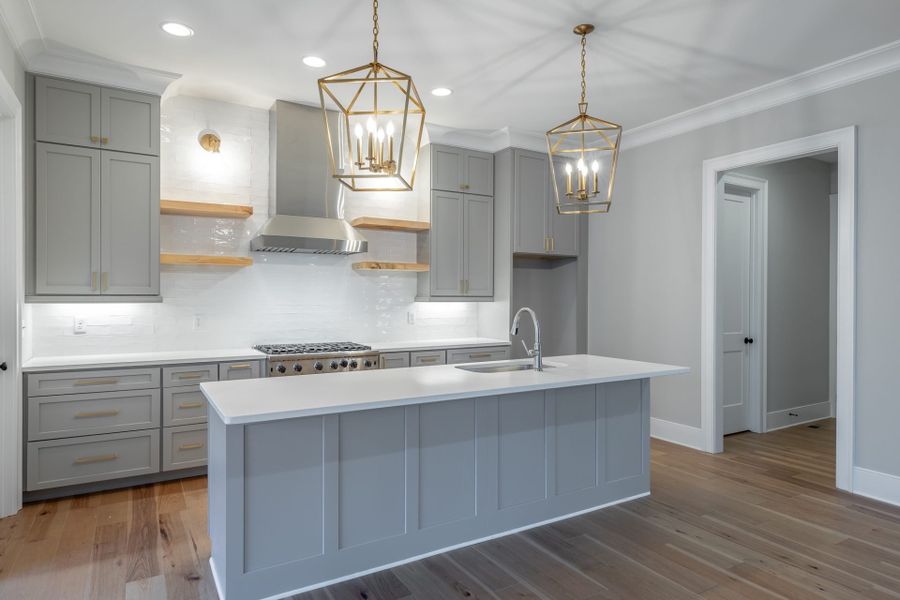 Furnished interior in a model home at Pine Ridge in Soddy-Daisy (Image 17).