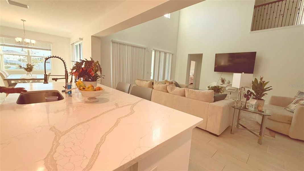 Furnished interior view inside a new home in , Kissimmee (Image 38).