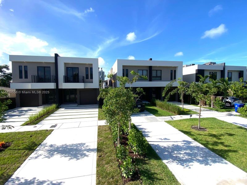 Front exterior of a new home in , Fort Lauderdale, FL, highlighting curb appeal (Image 25). Front exterior of a new home in , Fort Lauderdale, FL, highlighting curb appeal (Image 25).