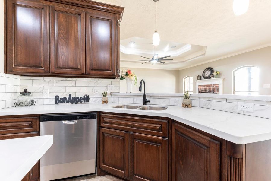 Furnished interior view inside a new home in , Beaumont (Image 16).