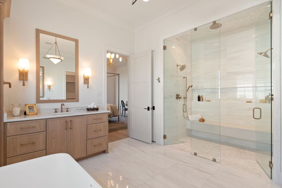 Furnished interior view inside a new home in Rosebrooke, Brentwood (Image 16).