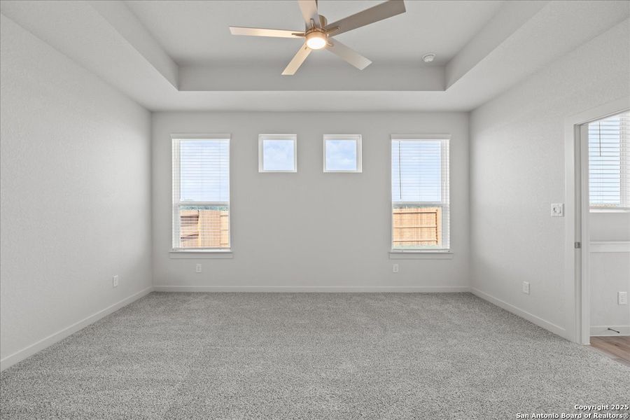 Spacious, unfurnished interior of a new home in Stream Waters, Seguin (Image 17). Spacious, unfurnished interior of a new home in Stream Waters, Seguin (Image 17).