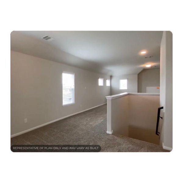 Spacious, unfurnished interior of a new home in Breckenridge Park, Spring (Image 16). Spacious, unfurnished interior of a new home in Breckenridge Park, Spring (Image 16).