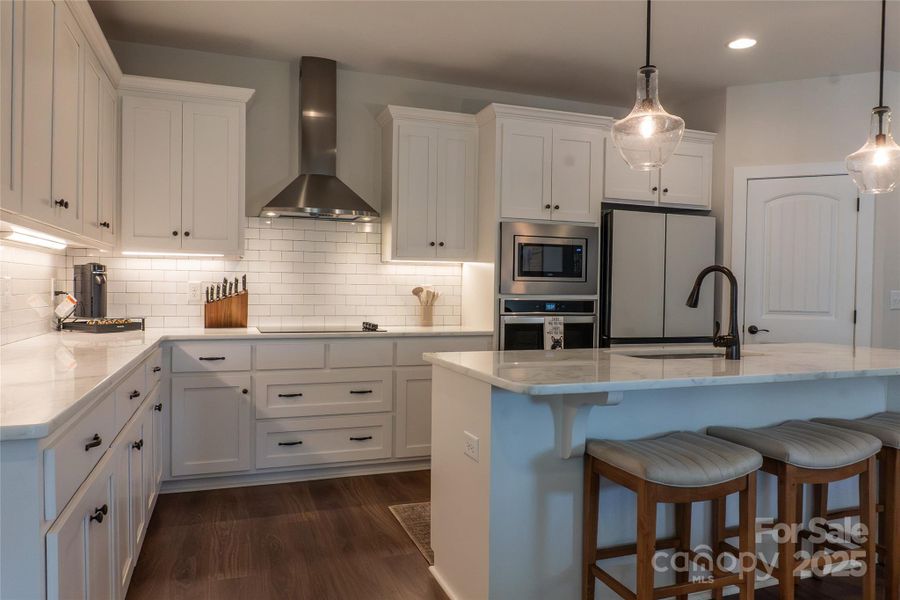 Furnished interior view inside a new home in , Monroe (Image 24).