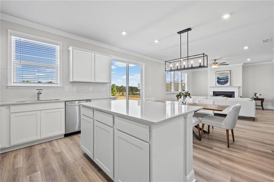 Furnished interior view inside a new home in Overland, Locust Grove (Image 13).